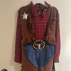 Big  Boys, cowboy costume medium